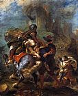 The Abduction of Rebecca by Eugene Delacroix